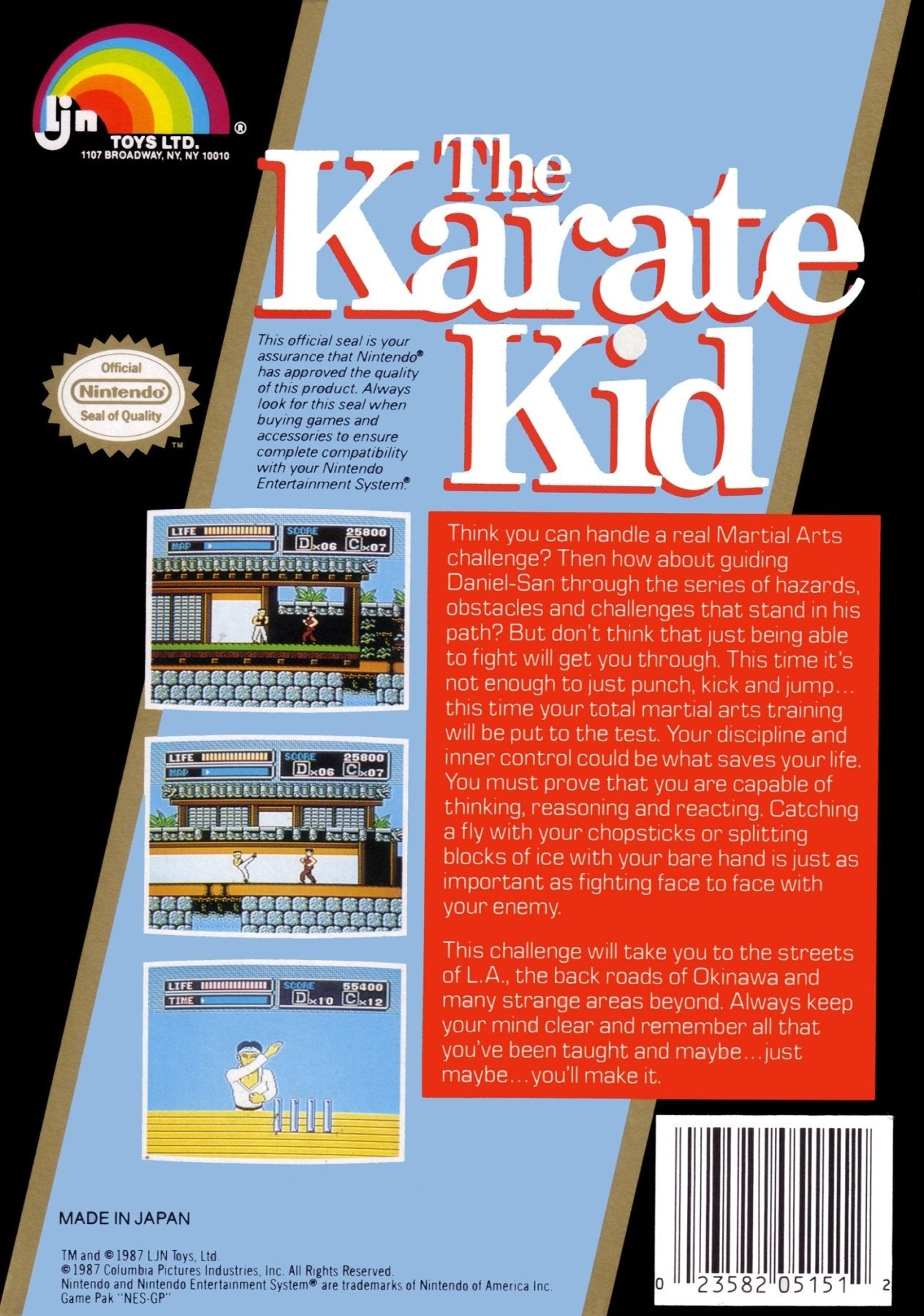 The Karate Kid - NES - Retro Island Gaming