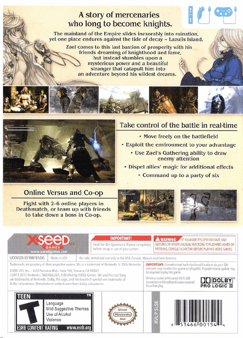 The Last Story - Wii - Retro Island Gaming