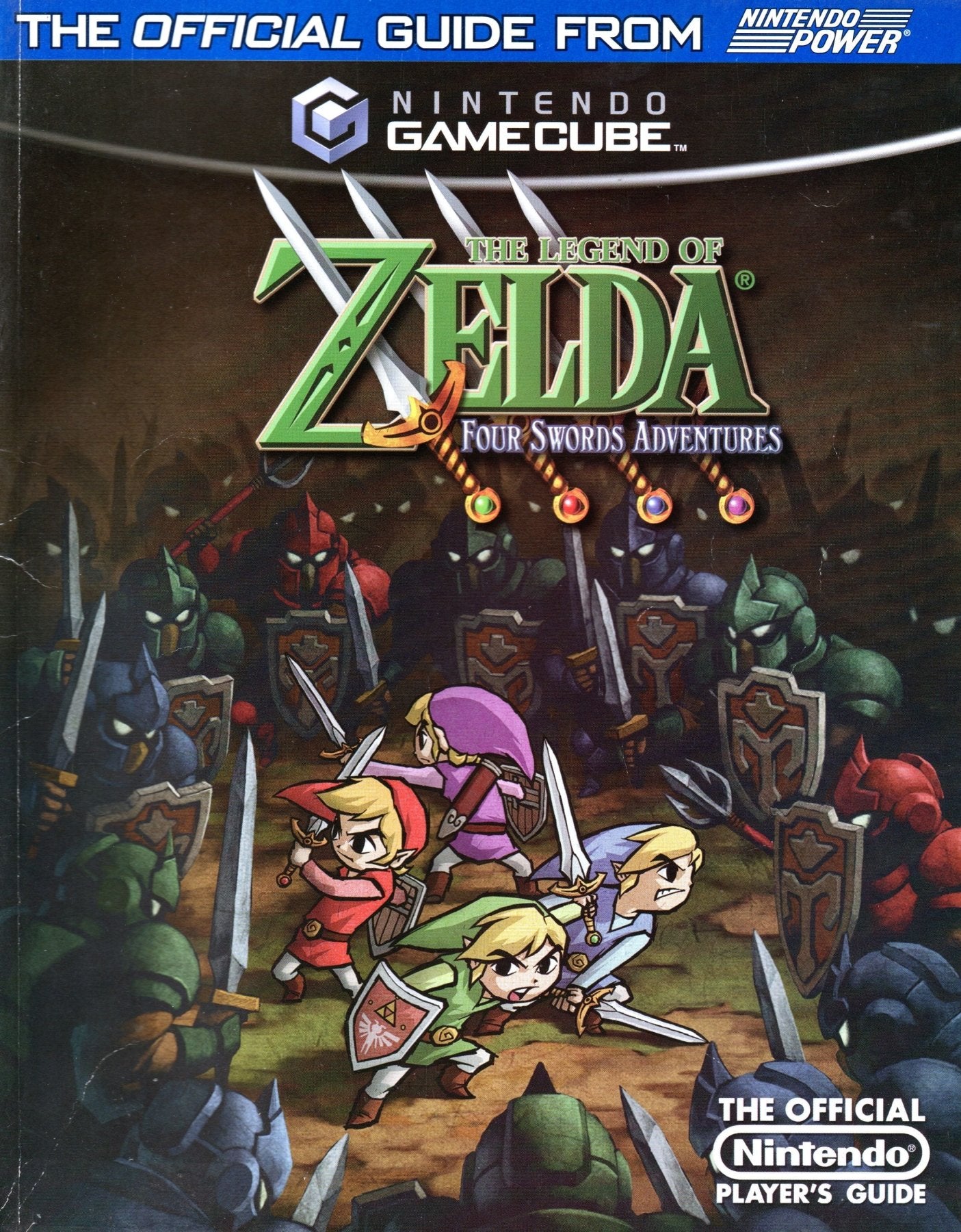 The Legend of Zelda: Four Swords Adventures Official Nintendo Player's Guide - Guide Book - Retro Island Gaming