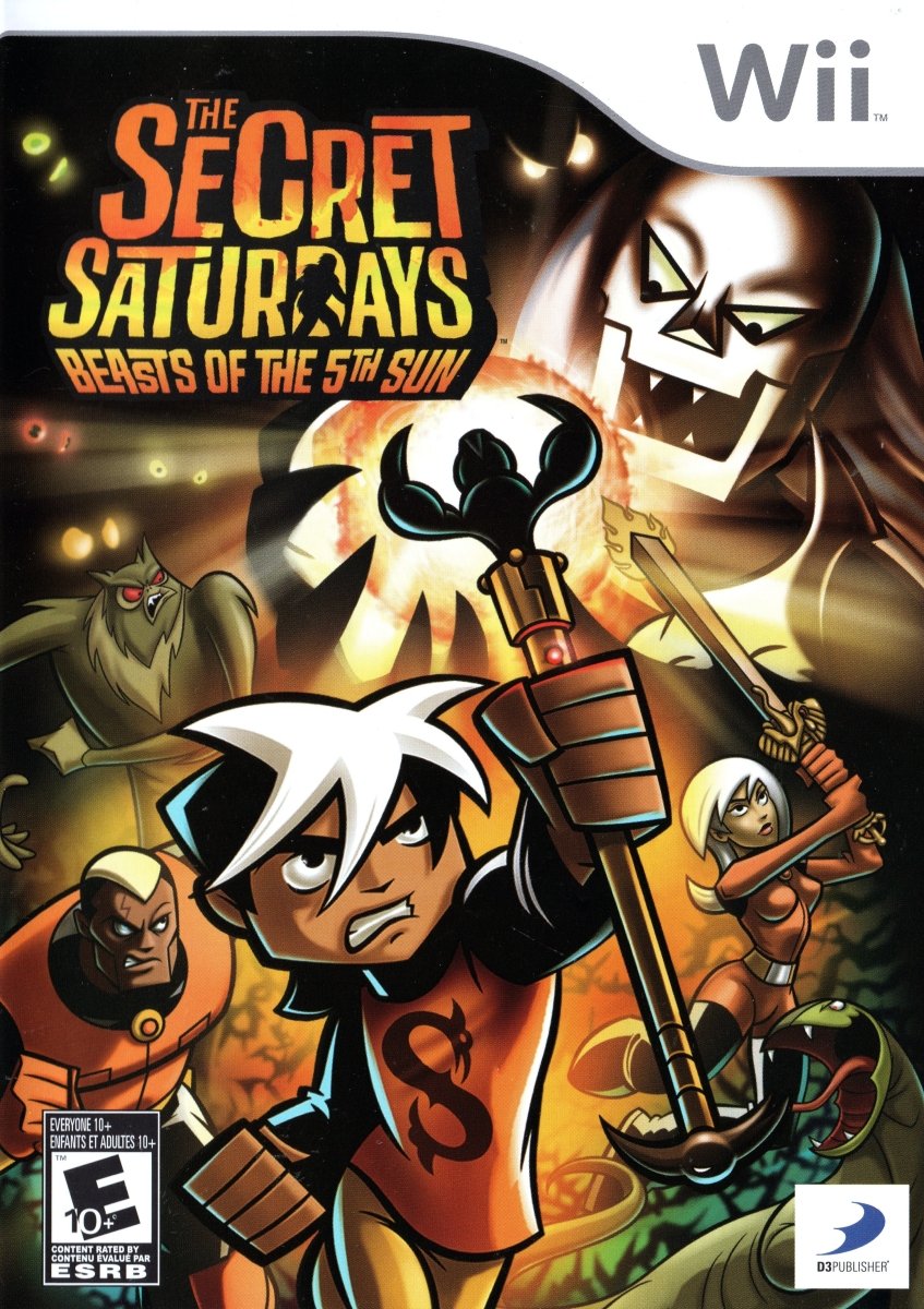 The Secret Saturdays: Beasts of The 5th Sun - Wii - Retro Island Gaming