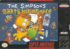 The Simpsons Bart's Nightmare - Super Nintendo - Retro Island Gaming