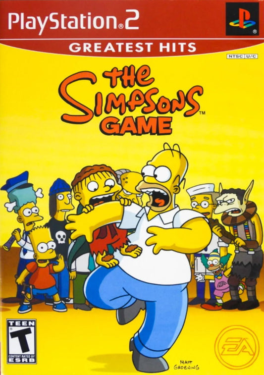 The Simpsons Game [Greatest Hits] - Playstation 2 - Retro Island Gaming