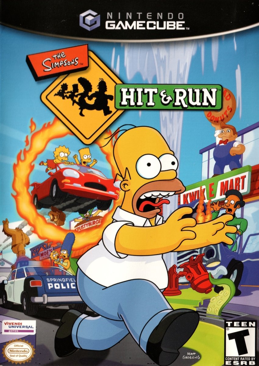 The Simpsons Hit and Run - Gamecube - Retro Island Gaming