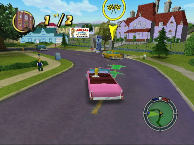 The Simpsons Hit and Run [Greatest Hits] - Playstation 2 - Retro Island Gaming