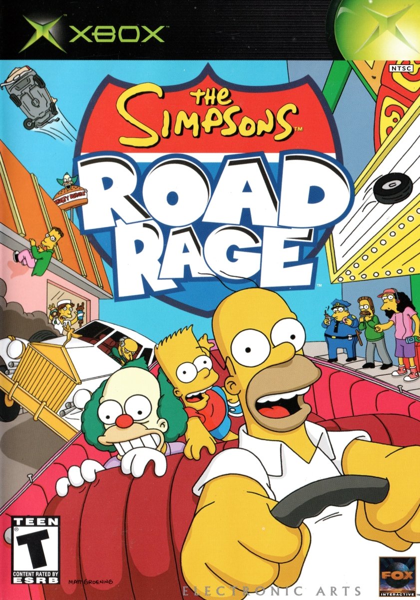 The Simpsons Road Rage - Xbox - Retro Island Gaming