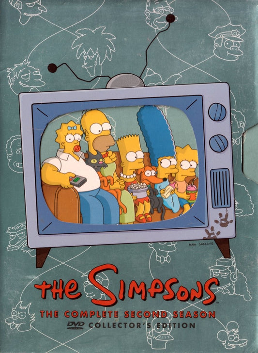 The Simpsons: The Complete Second Season Collector's Edition - DVD - Retro Island Gaming
