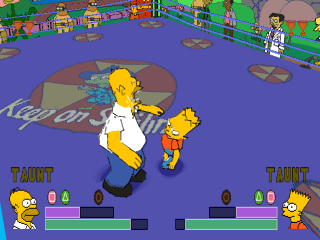 The Simpsons Wrestling - Playstation - Retro Island Gaming
