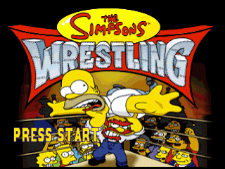 The Simpsons Wrestling - Playstation - Retro Island Gaming