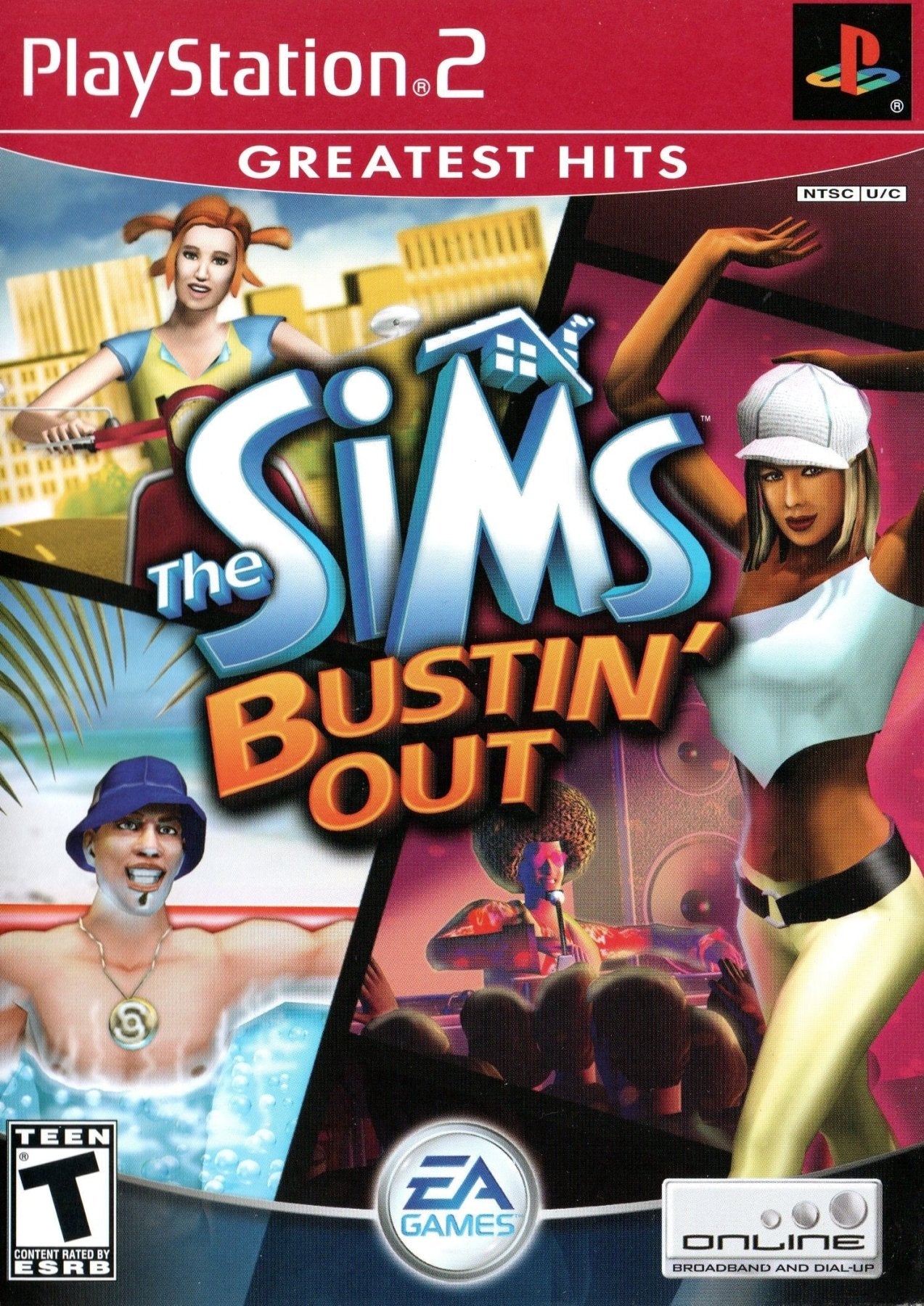 The Sims Bustin Out [Greatest Hits] - Playstation 2 - Retro Island Gaming