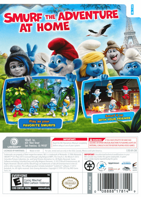 The Smurfs 2 - Wii - Retro Island Gaming
