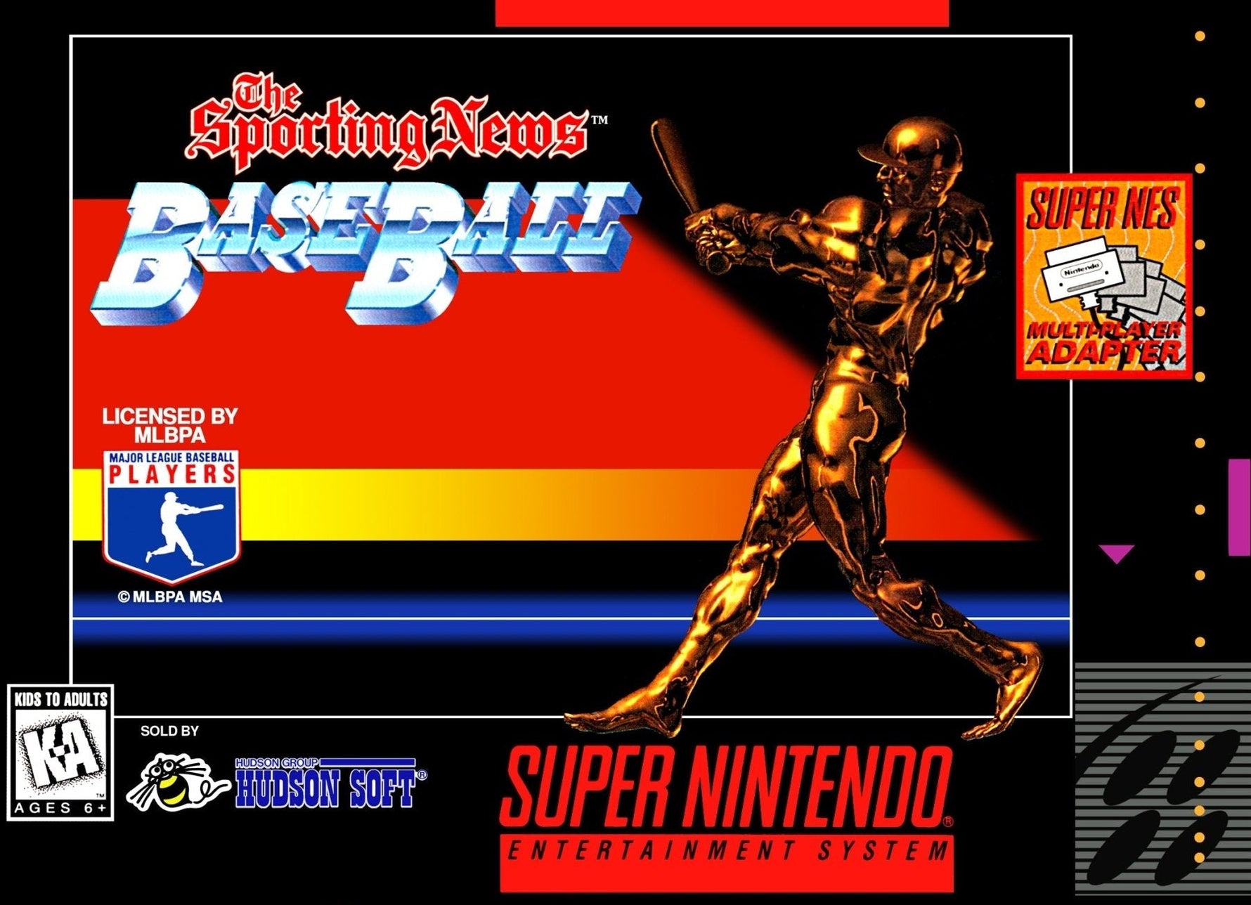 The Sporting News Baseball - Super Nintendo - Retro Island Gaming