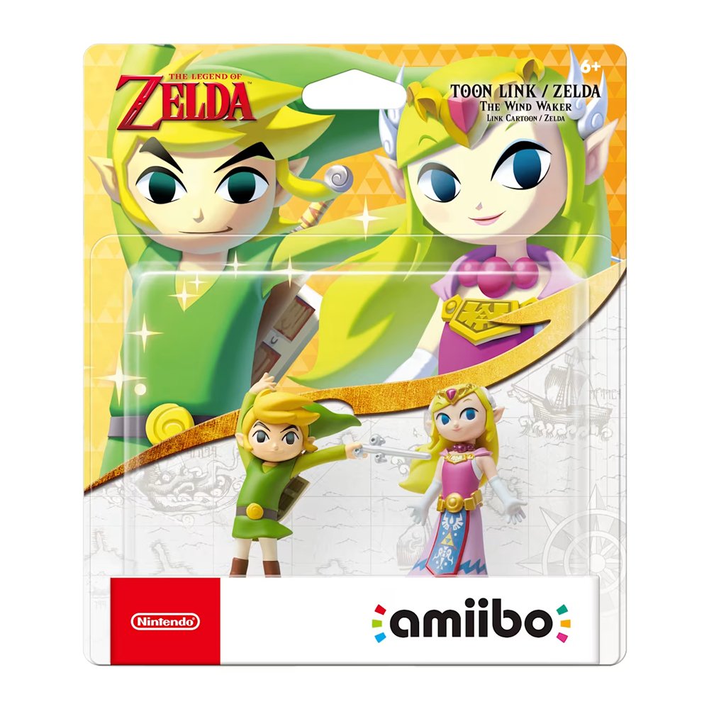 The Wind Waker 2 - Pack (Toon Link / Zelda) - The Legend of Zelda Series Amiibo - Retro Island Gaming