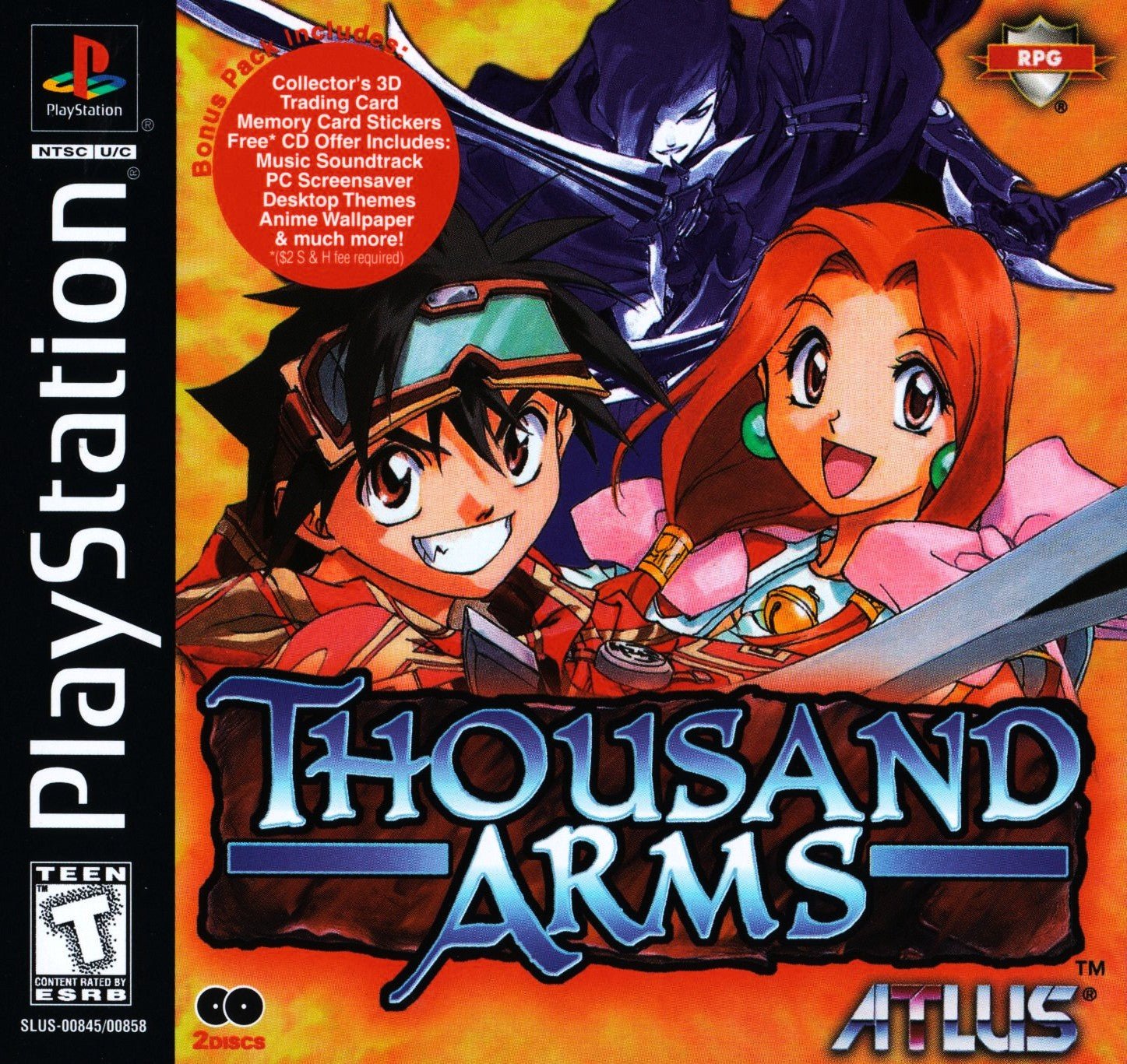 Thousand Arms - Playstation - Retro Island Gaming