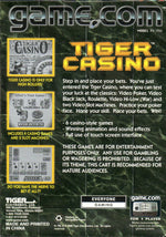 Tiger Casino - Game.Com - Retro Island Gaming