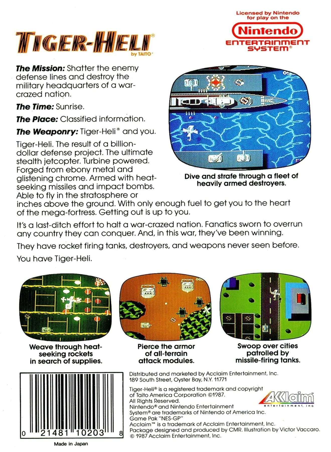 Tiger - Heli - NES - Retro Island Gaming