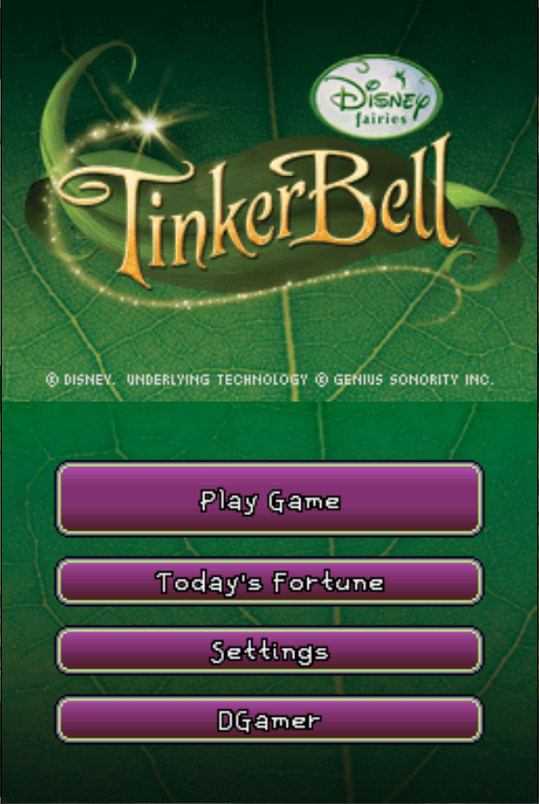 Tinker Bell - Nintendo DS - Retro Island Gaming