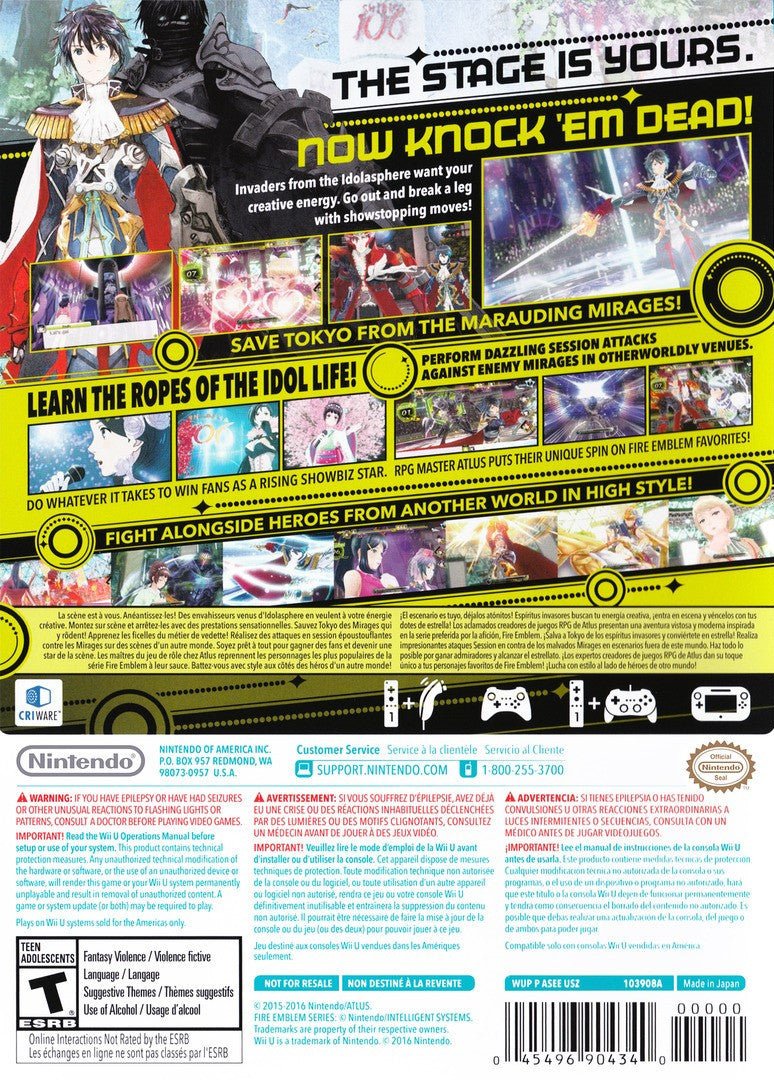 Tokyo Mirage Sessions FE [Special Edition] - Wii U - Retro Island Gaming
