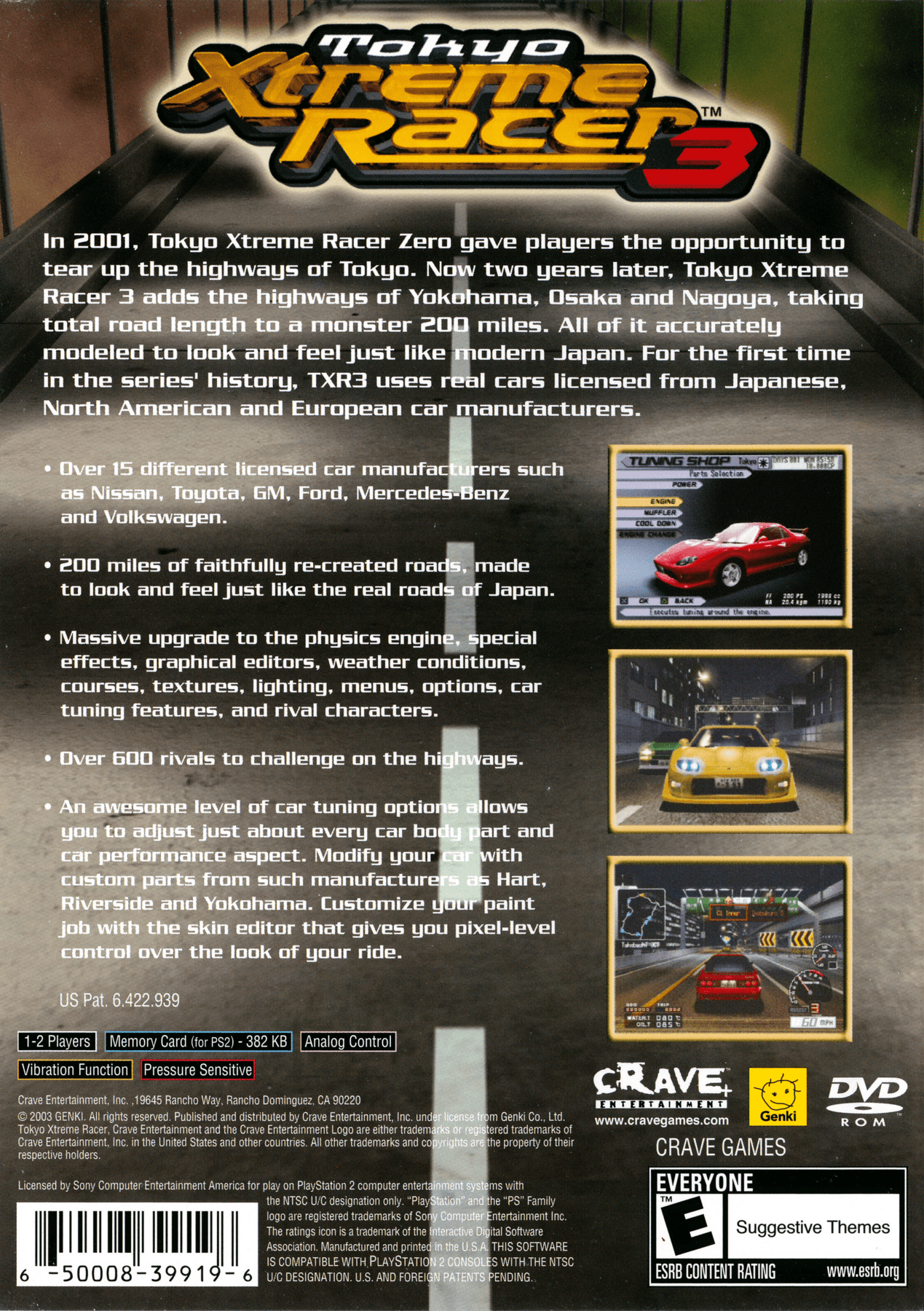 Tokyo Xtreme Racer 3 - Playstation 2 - Retro Island Gaming