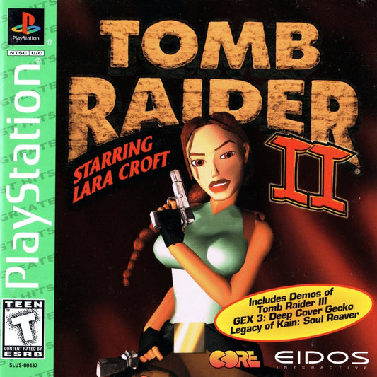 Tomb Raider II [Greatest Hits] - Playstation - Retro Island Gaming