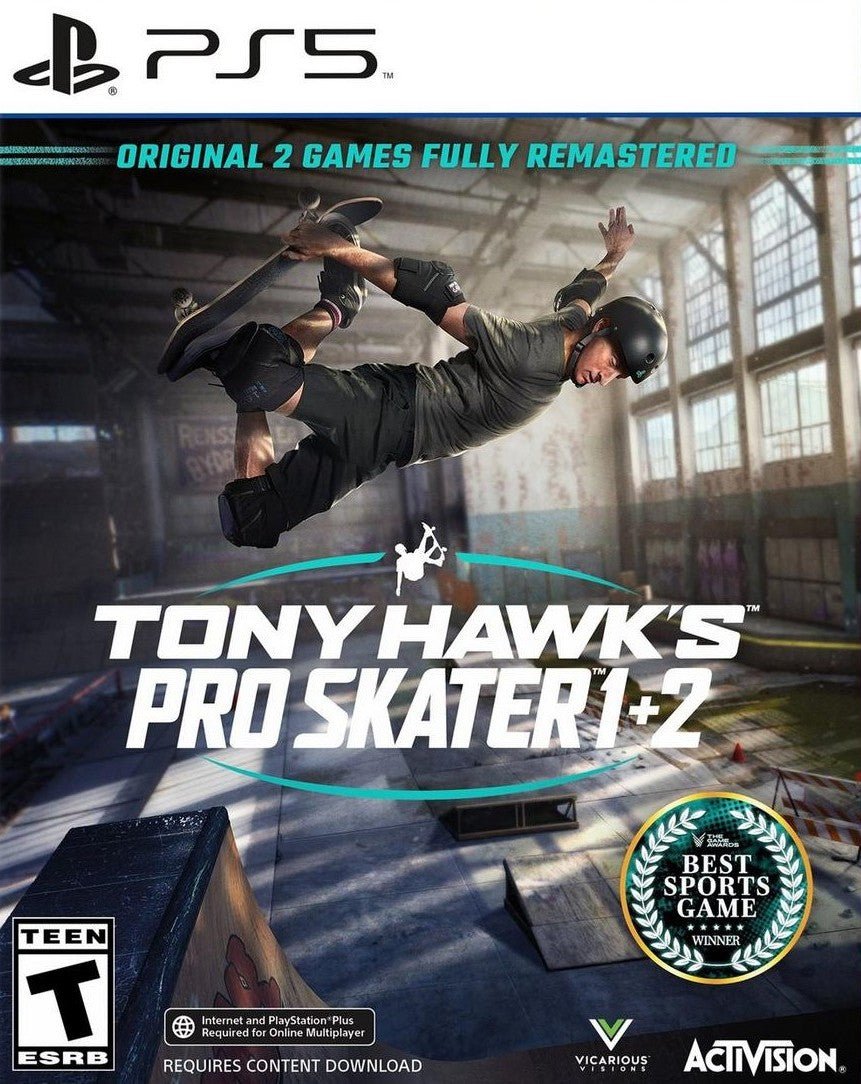 Tony Hawk's Pro Skater 1 + 2 - Playstation 5 - Retro Island Gaming
