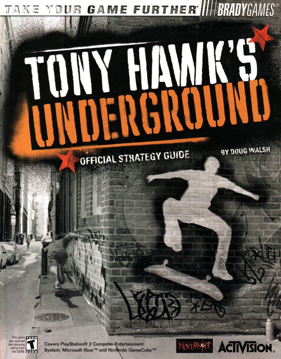 Tony Hawk's Underground Official Strategy Guide - Guide Book - Retro Island Gaming
