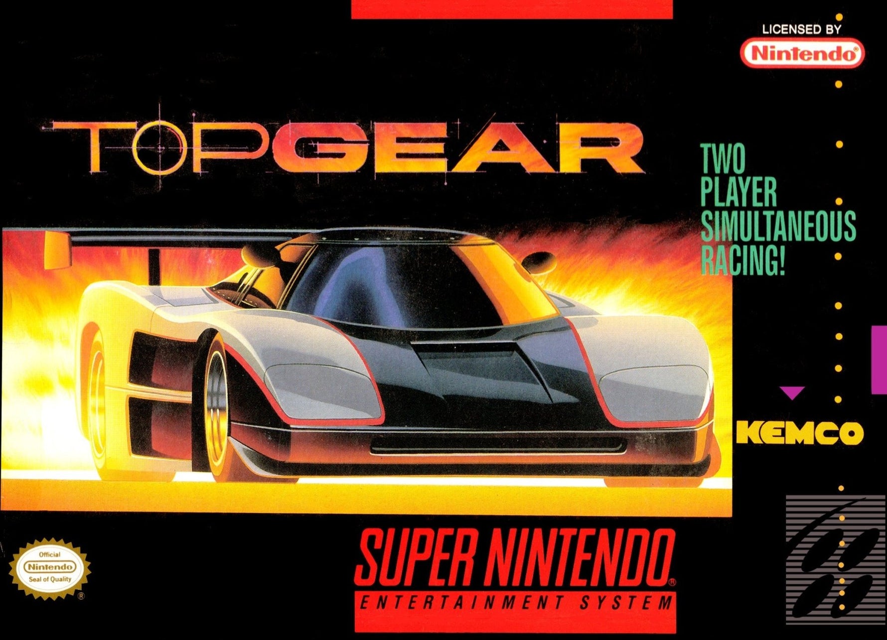 Top Gear - Super Nintendo - Retro Island Gaming