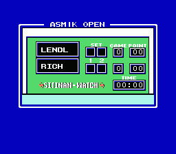 Top Players Tennis - NES - Retro Island Gaming