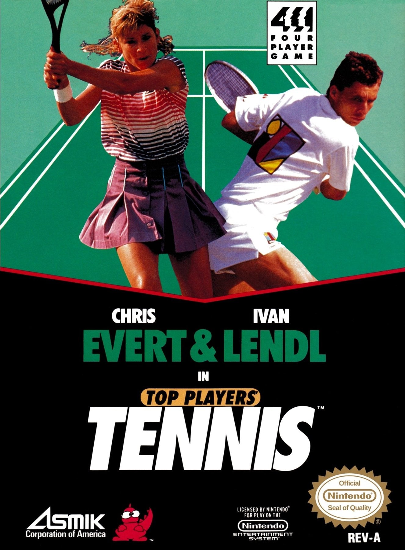 Top Players Tennis - NES - Retro Island Gaming