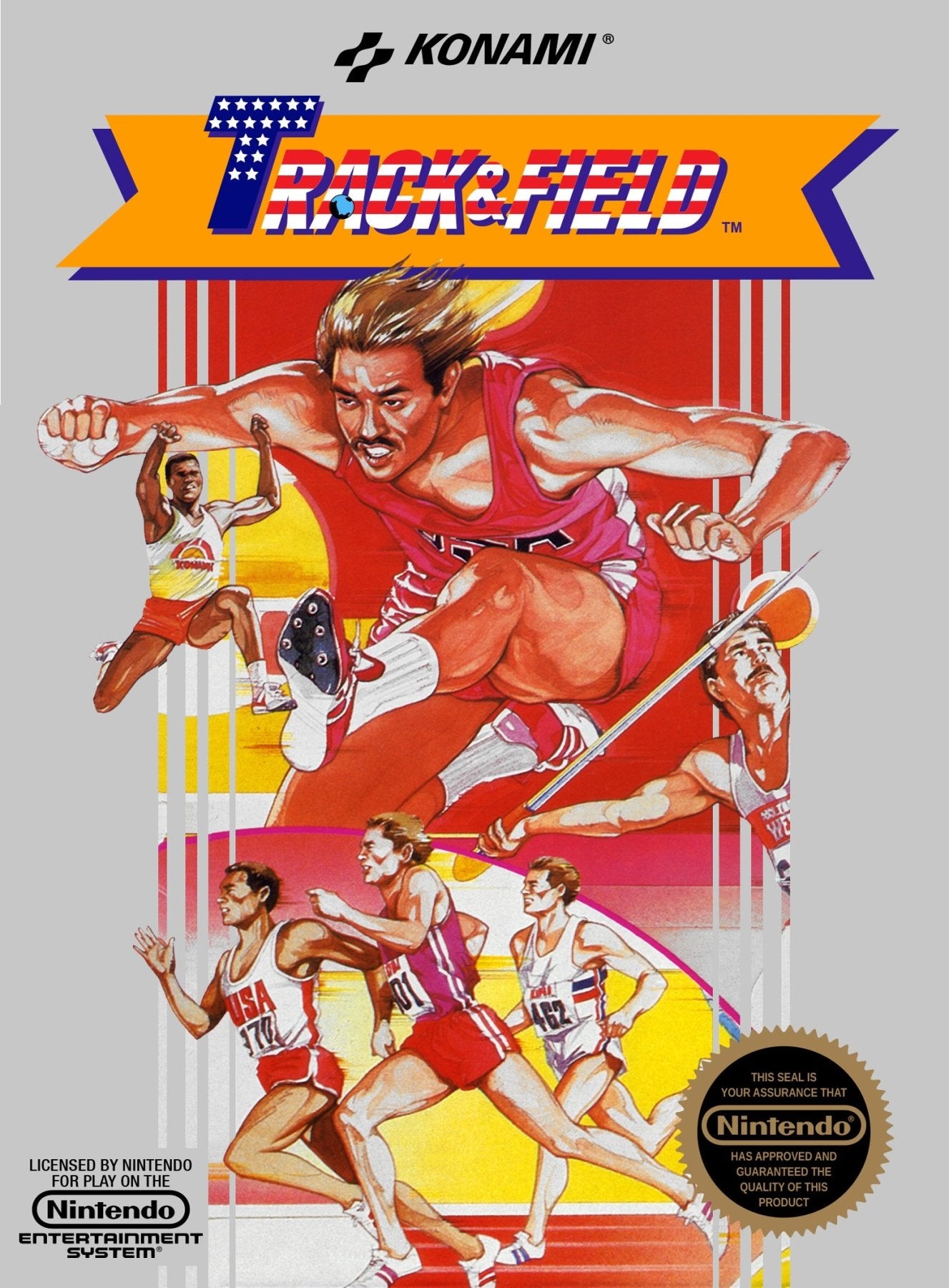 Track and Field [5 Screw] - NES - Retro Island Gaming