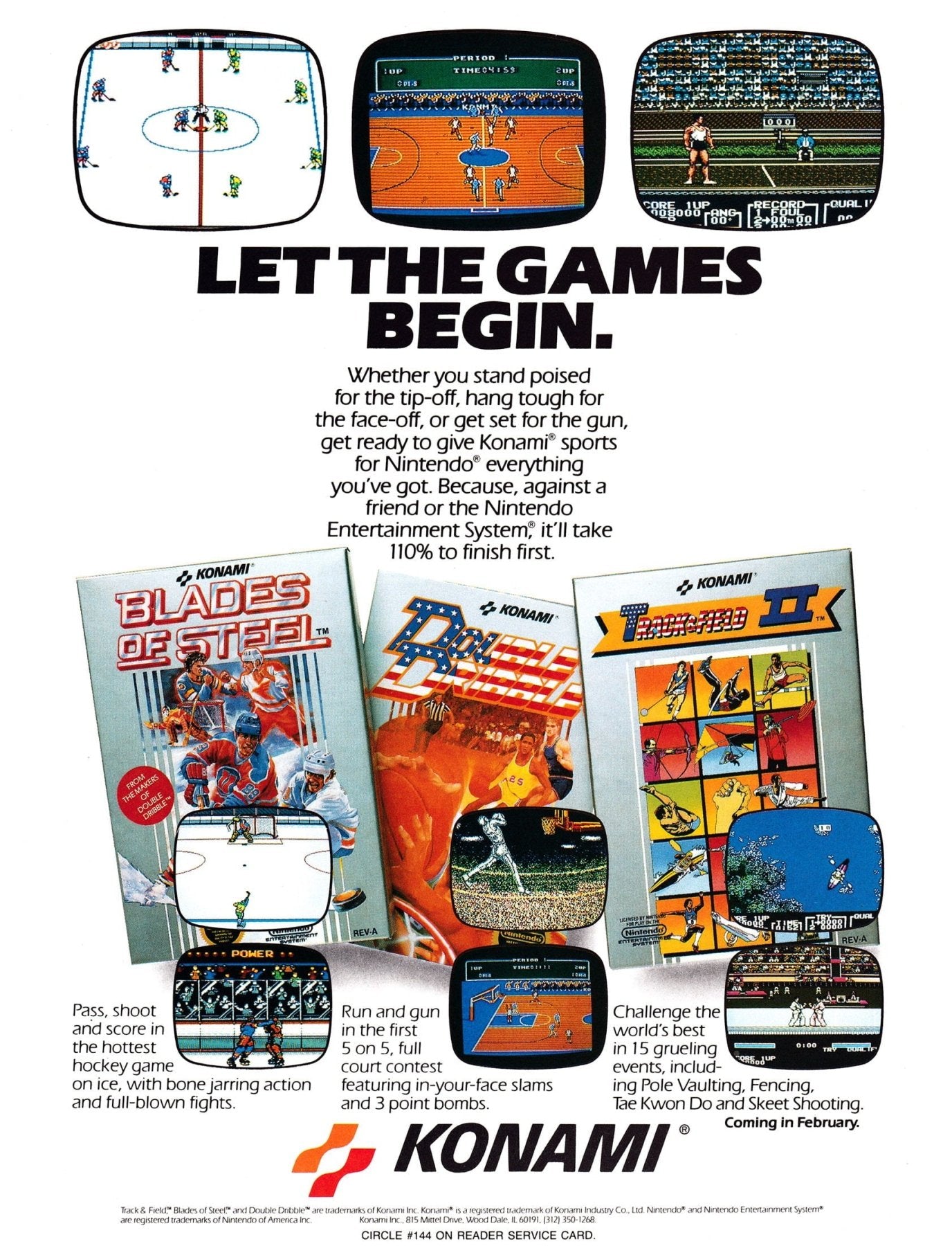 Track and Field II - NES - Retro Island Gaming
