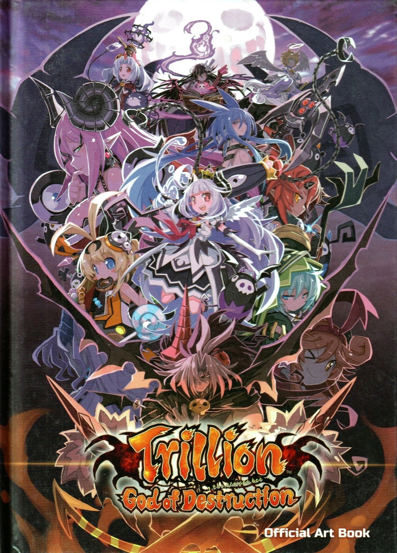 Trillion: God of Destruction Official Art Book - Retro Island Gaming