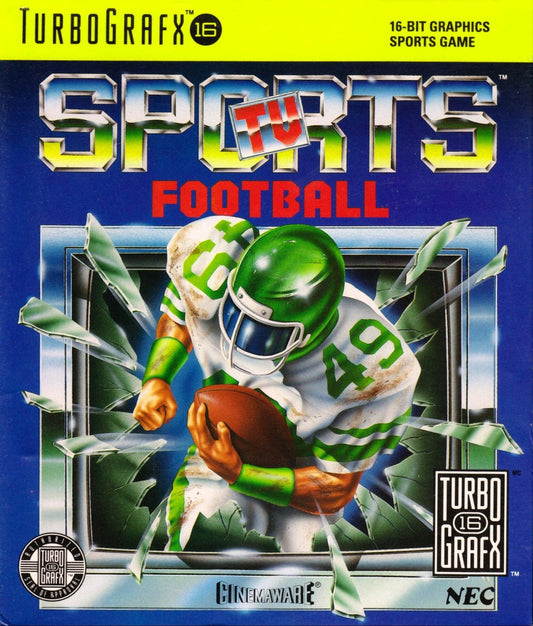 TV Sports Football - TurboGrafx - 16 - Retro Island Gaming