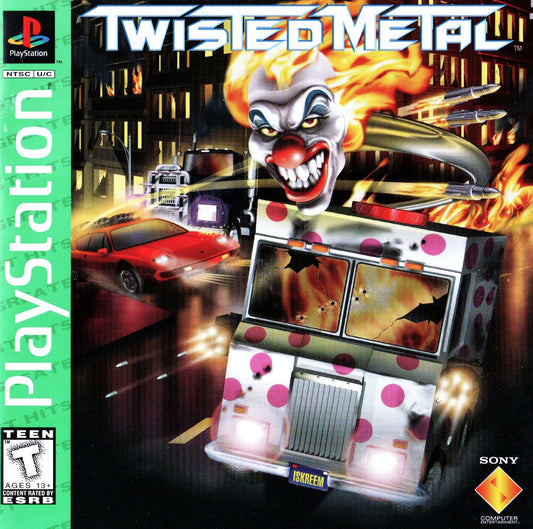 Twisted Metal [Greatest Hits] - Playstation - Retro Island Gaming