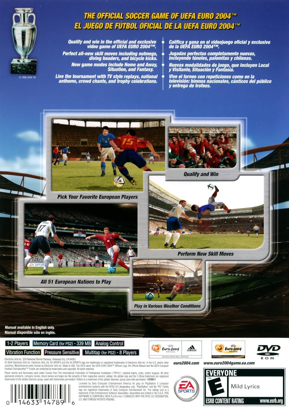 UEFA Euro 2004 - Playstation 2 - Retro Island Gaming