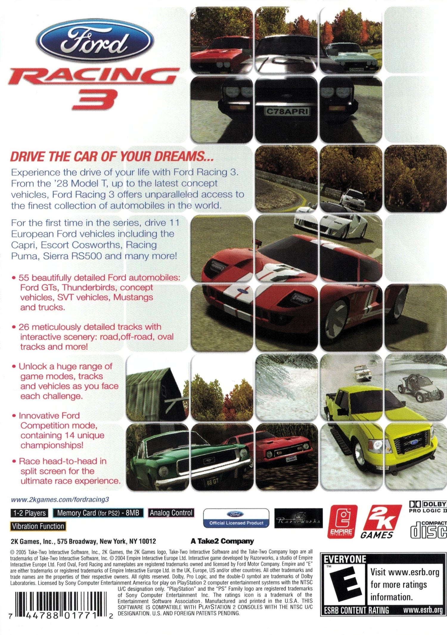 Ford Racing 3 - Playstation 2