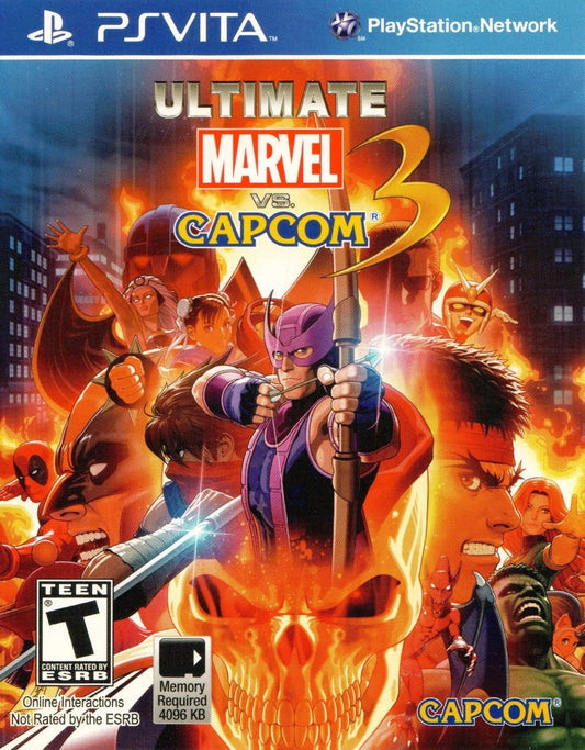 Ultimate Marvel vs Capcom 3 - Playstation Vita - Retro Island Gaming