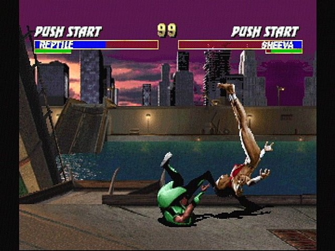 Ultimate Mortal Kombat 3 - Sega Saturn - Retro Island Gaming