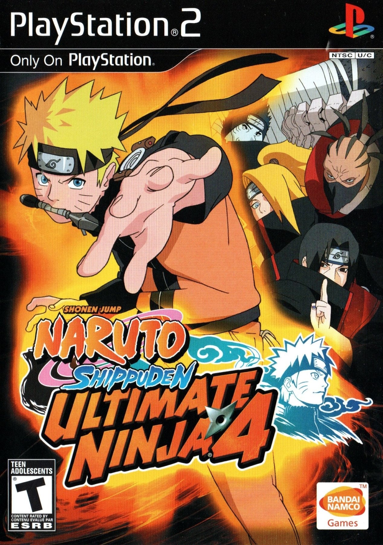 Ultimate Ninja 4: Naruto Shippuden - Playstation 2 - Retro Island Gaming