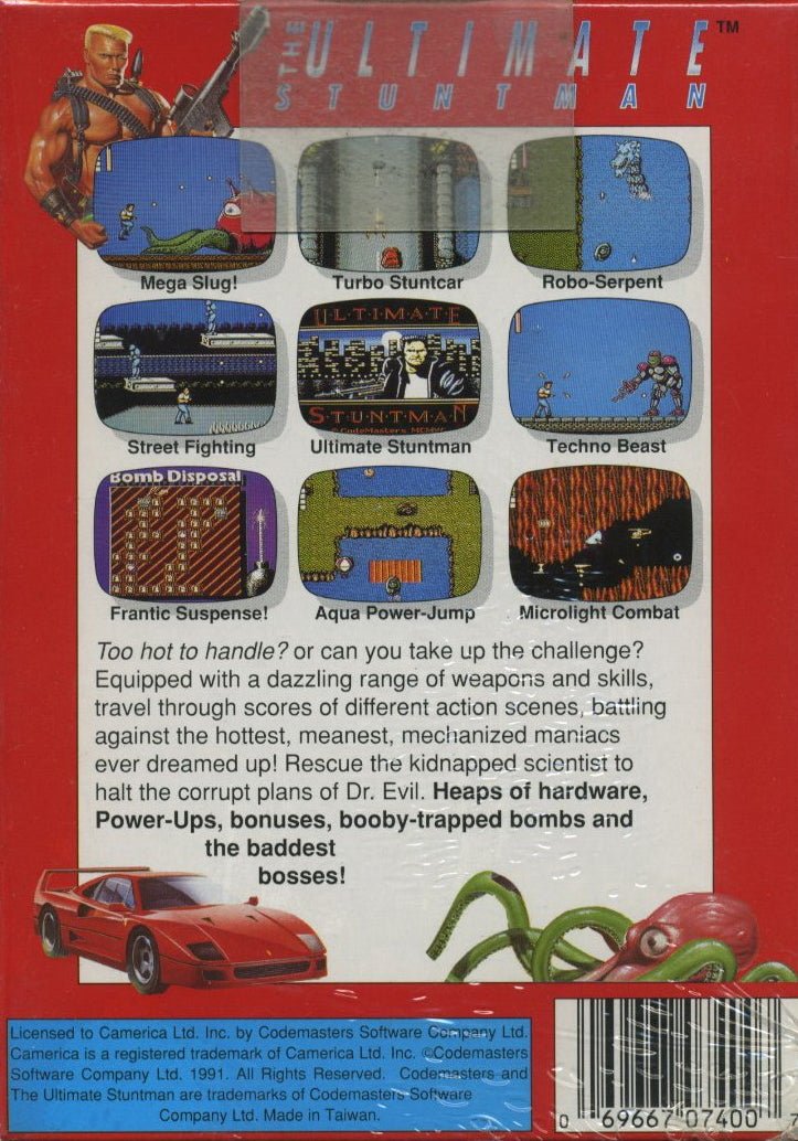 Ultimate Stuntman - NES - Retro Island Gaming