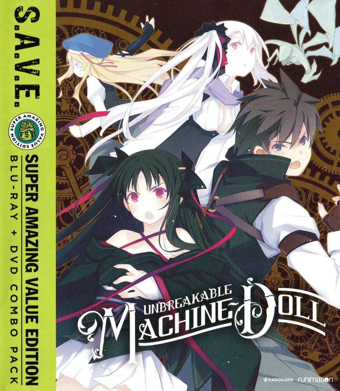 Unbreakable Machine - Doll Complete Series (S.A.V.E.) - Blu - ray - Retro Island Gaming