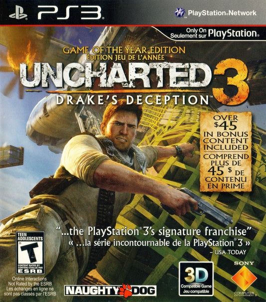 Uncharted 3: Drakes Deception [Game of the Year] - Playstation 3 - Retro Island Gaming