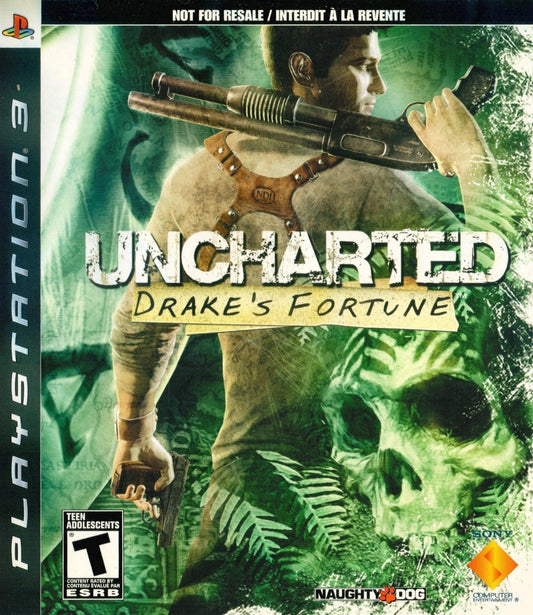 Uncharted Drake's Fortune [Not for Resale] - Playstation 3 - Retro Island Gaming