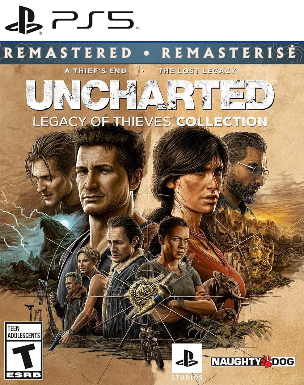 Uncharted: Legacy of Thieves Collection - Playstation 5 - Retro Island Gaming