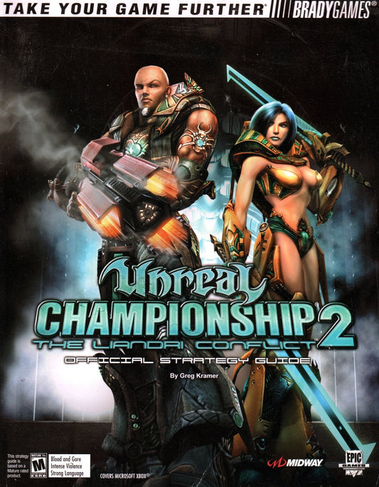 Unreal Championship 2: The Liandri Conflict Official Strategy Guide - Guide Book - Retro Island Gaming