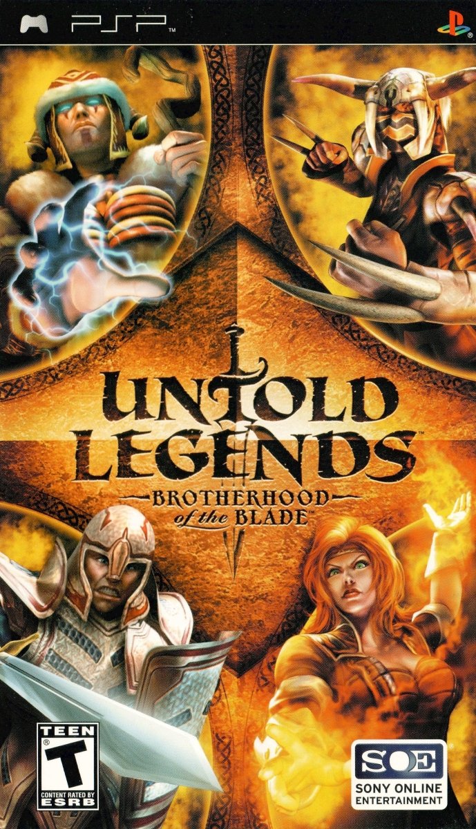 Untold Legends Brotherhood of the Blade - PSP - Retro Island Gaming