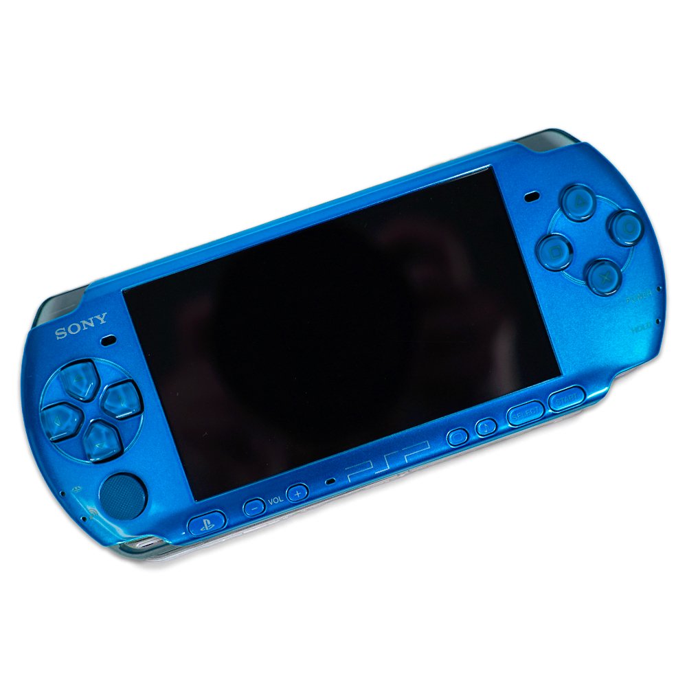 Vibrant Blue PSP System (Model 3000) - Certified Tested & Cleaned - Retro Island Gaming