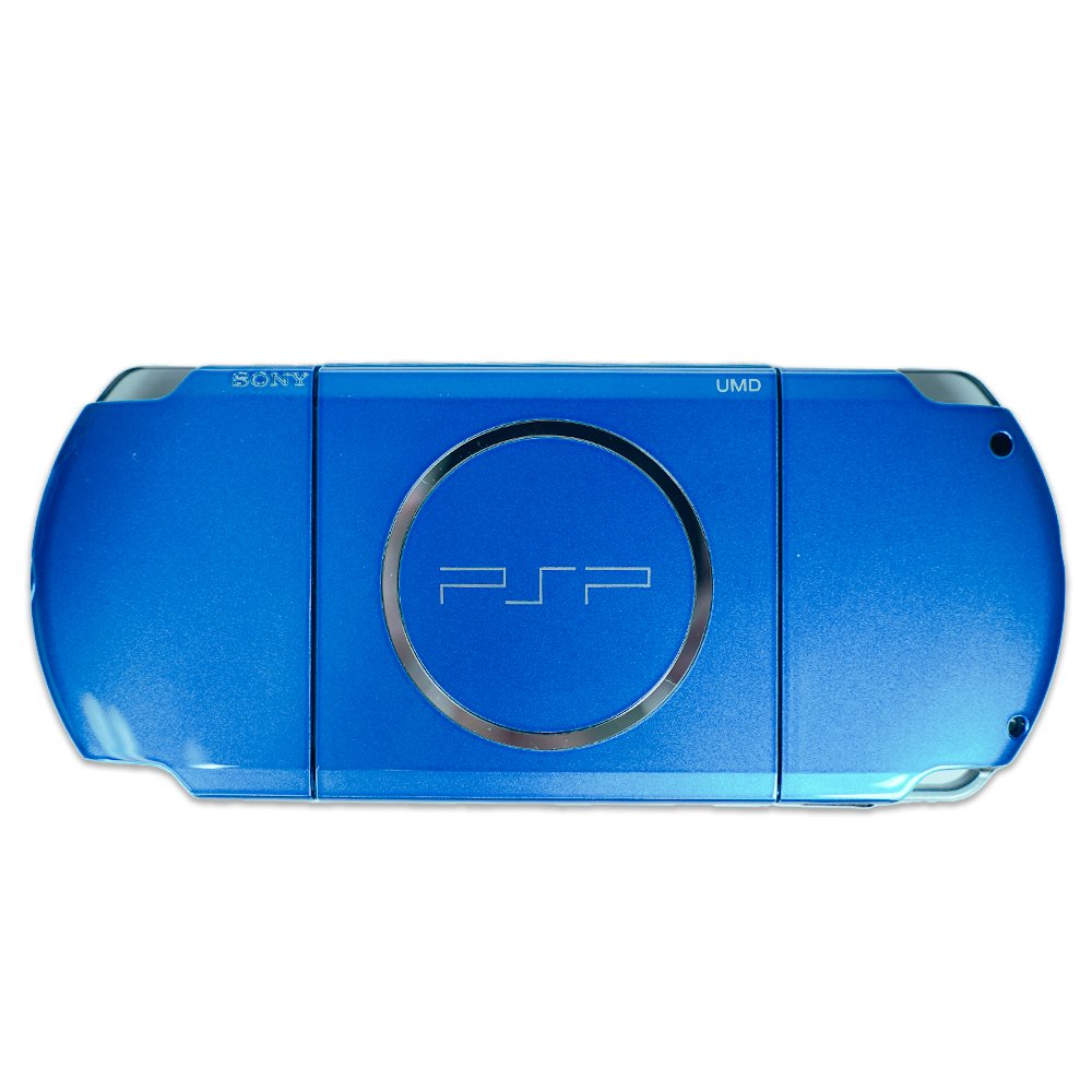 Vibrant Blue PSP System (Model 3000) - Certified Tested & Cleaned - Retro Island Gaming