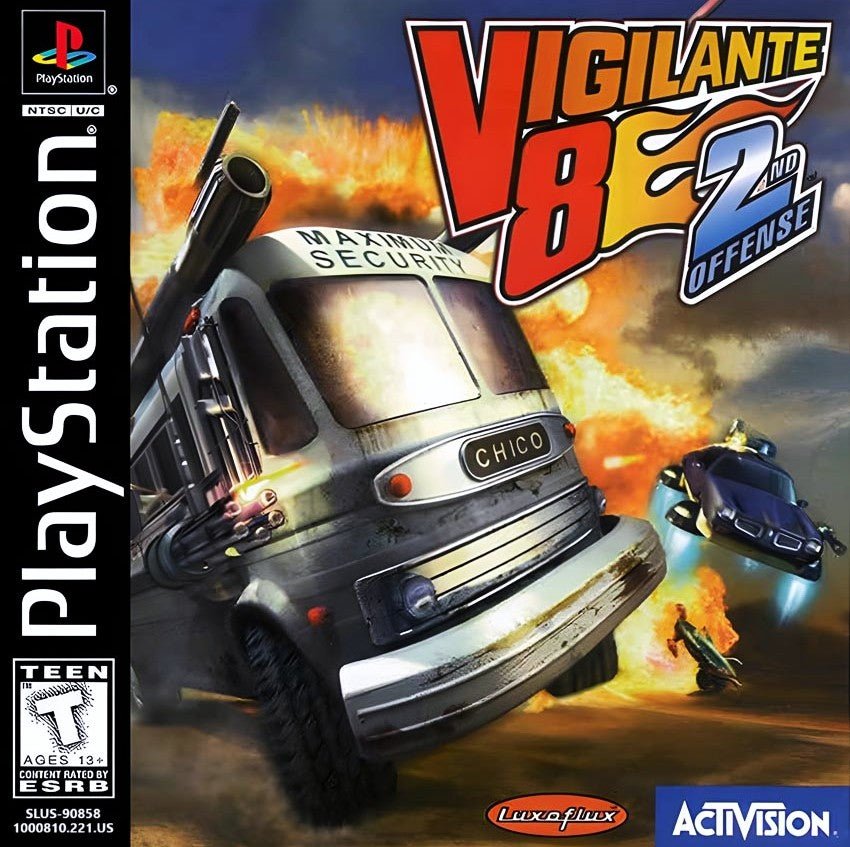 Vigilante 8 2nd Offense - Playstation - Retro Island Gaming