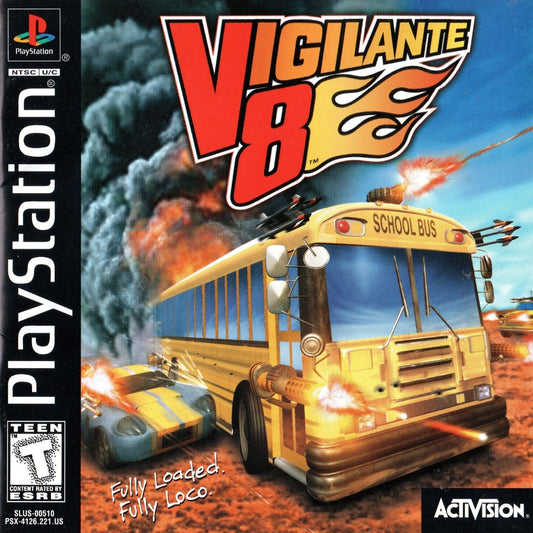Vigilante 8 - Playstation - Retro Island Gaming