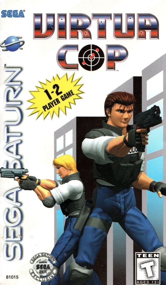 Virtua Cop - Sega Saturn - Retro Island Gaming